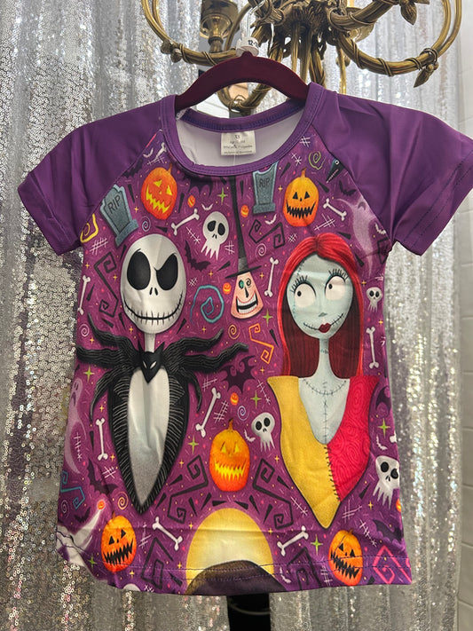 Jack Skellington & Sally Shirt Nightmare Before Christmas