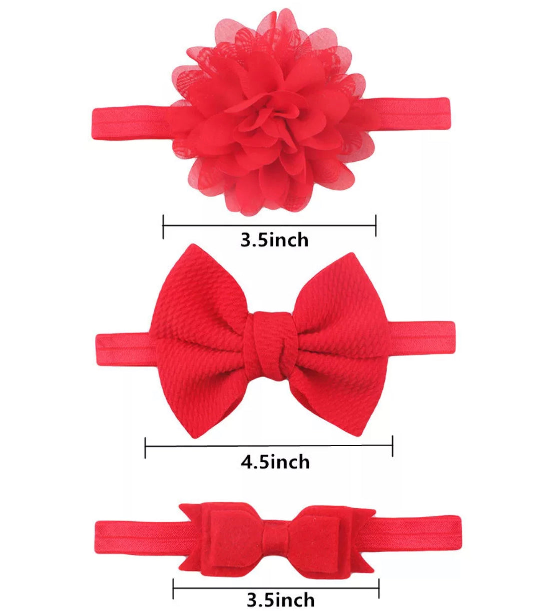 3 Piece Headband Set