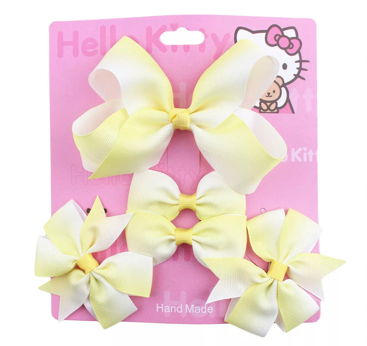 5 Piece Set Gross-Grain Bows