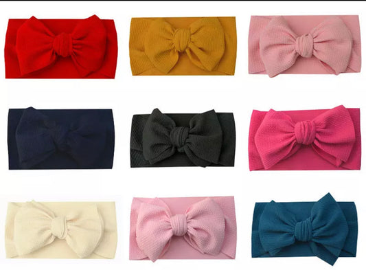 Big Bow Fabric Headband