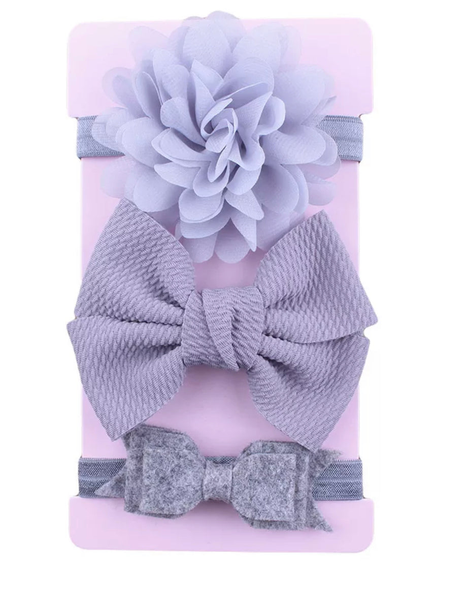 3 Piece Headband Set