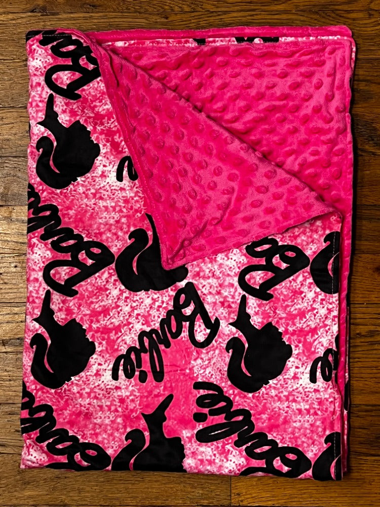 Barbie Minky Blanket