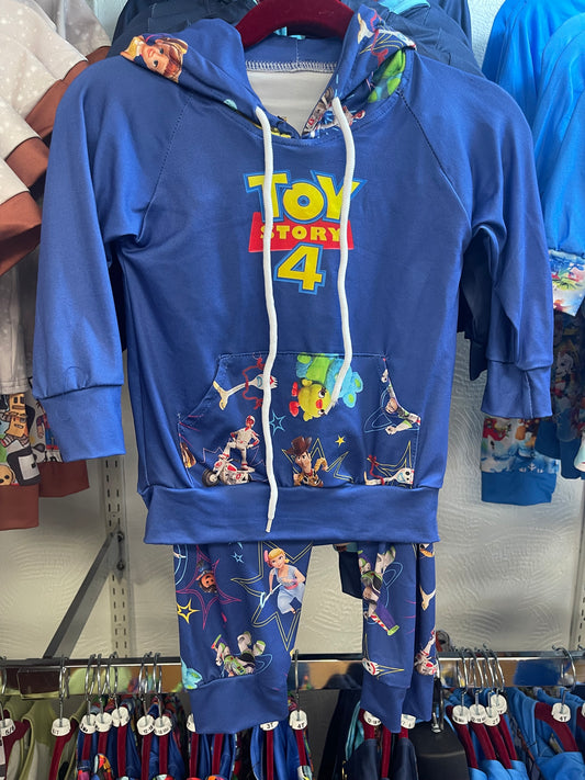 Toy Story 4 Hooded Pants Set