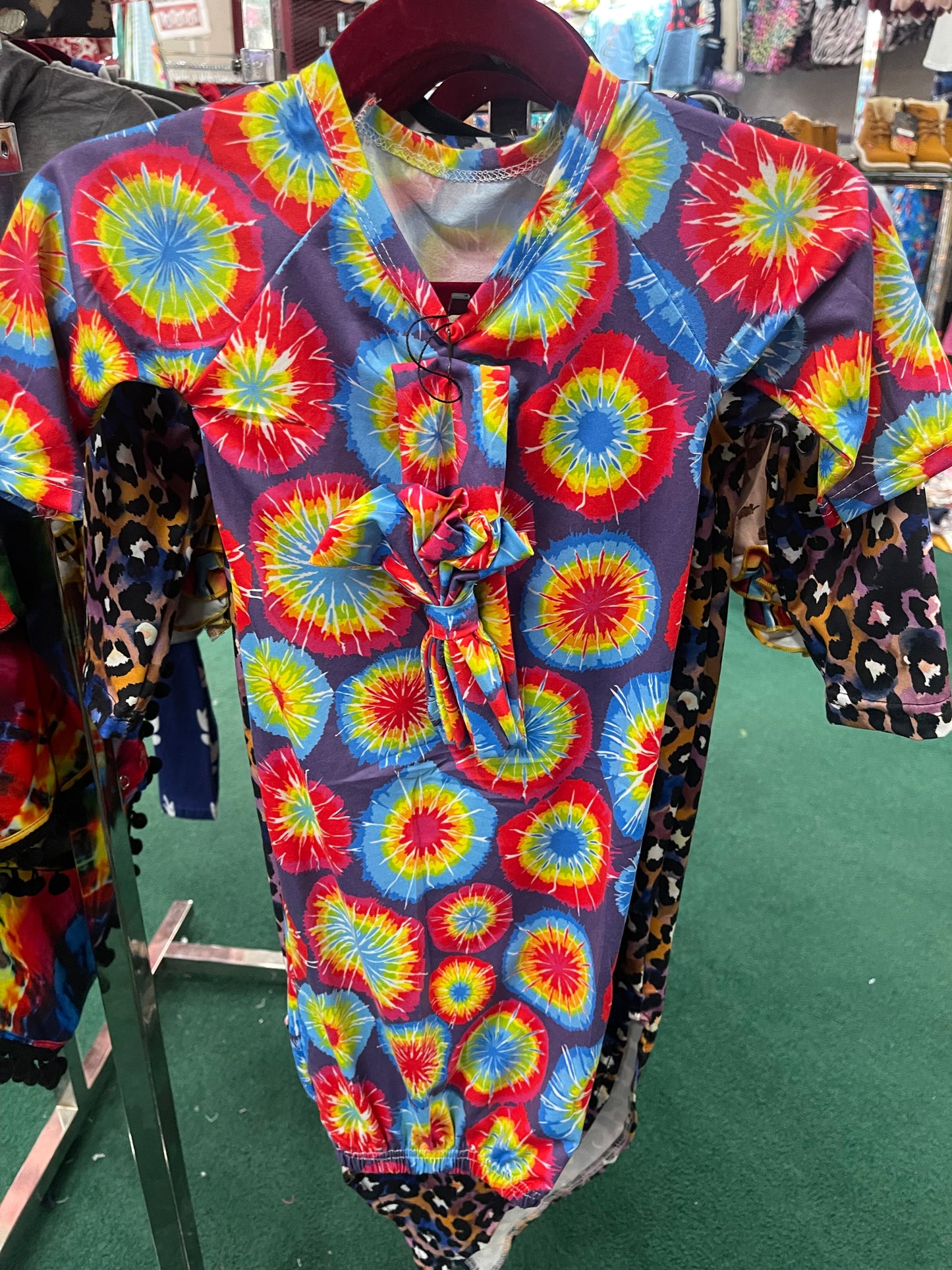 Rainbow Tie-Dye Baby Sack