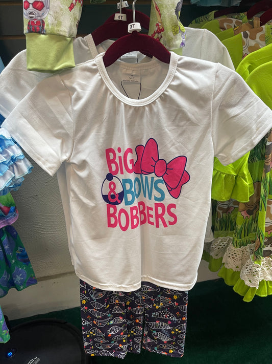 Big Bows & Bobbers Pant Set