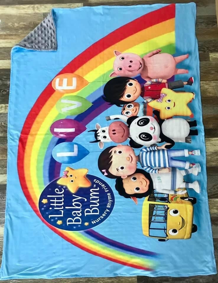 Little Baby Bum Minky Blanket