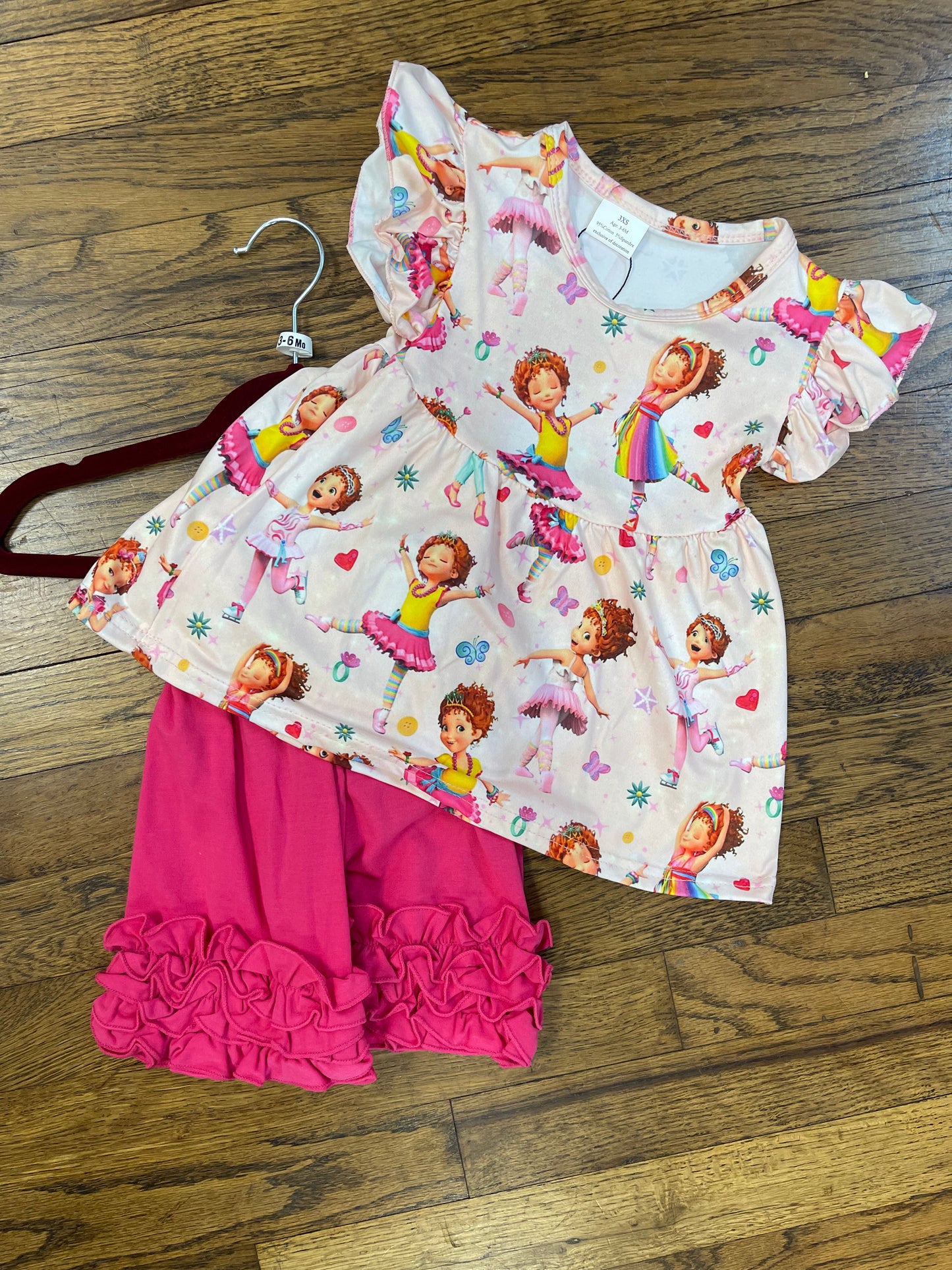 Fancy Nancy Shorts Set