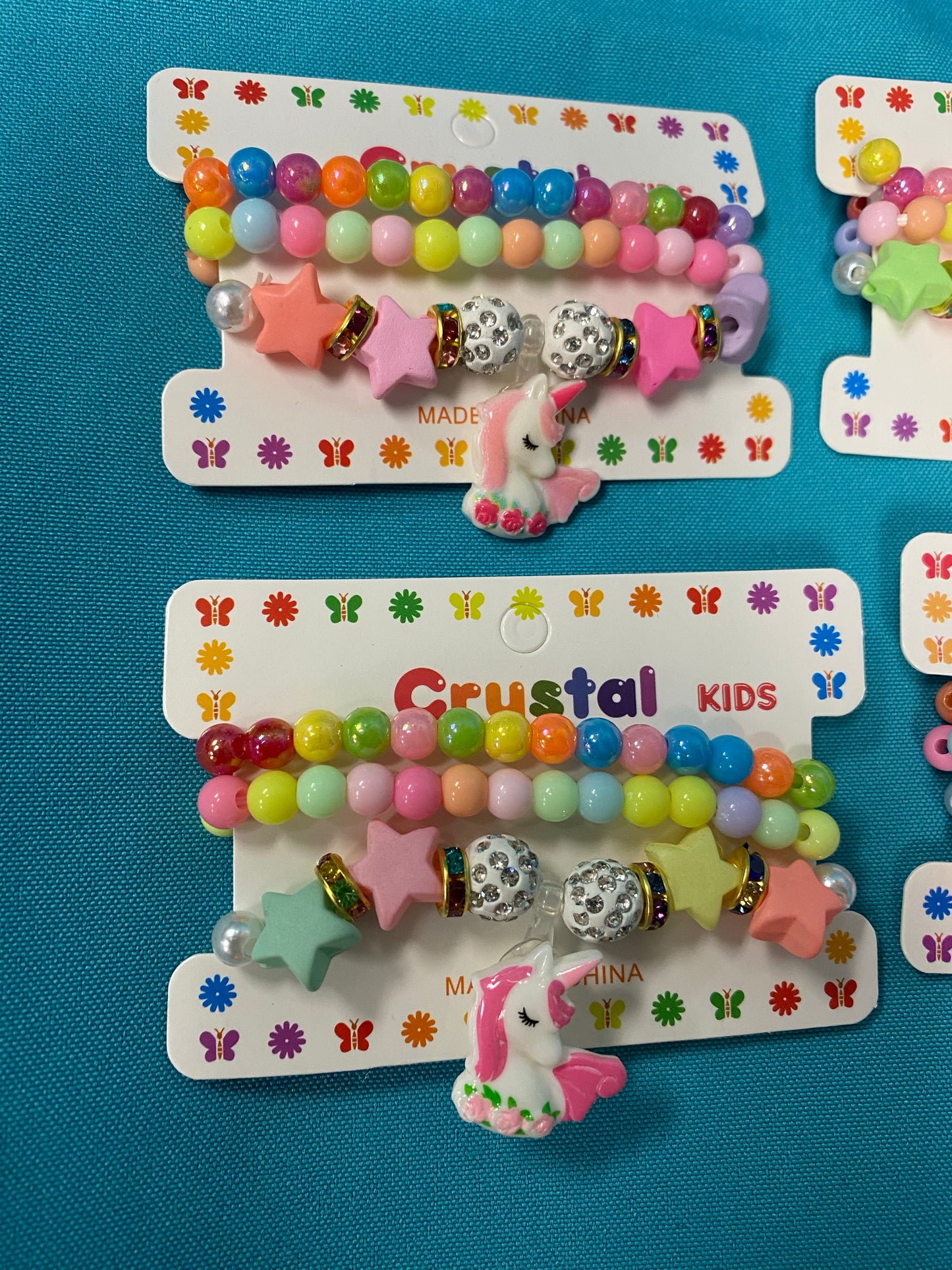 Set of three Bracelets- Unicorn