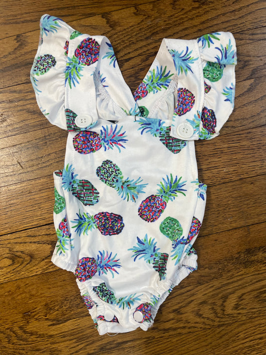 Pineapple Crossback Onesie